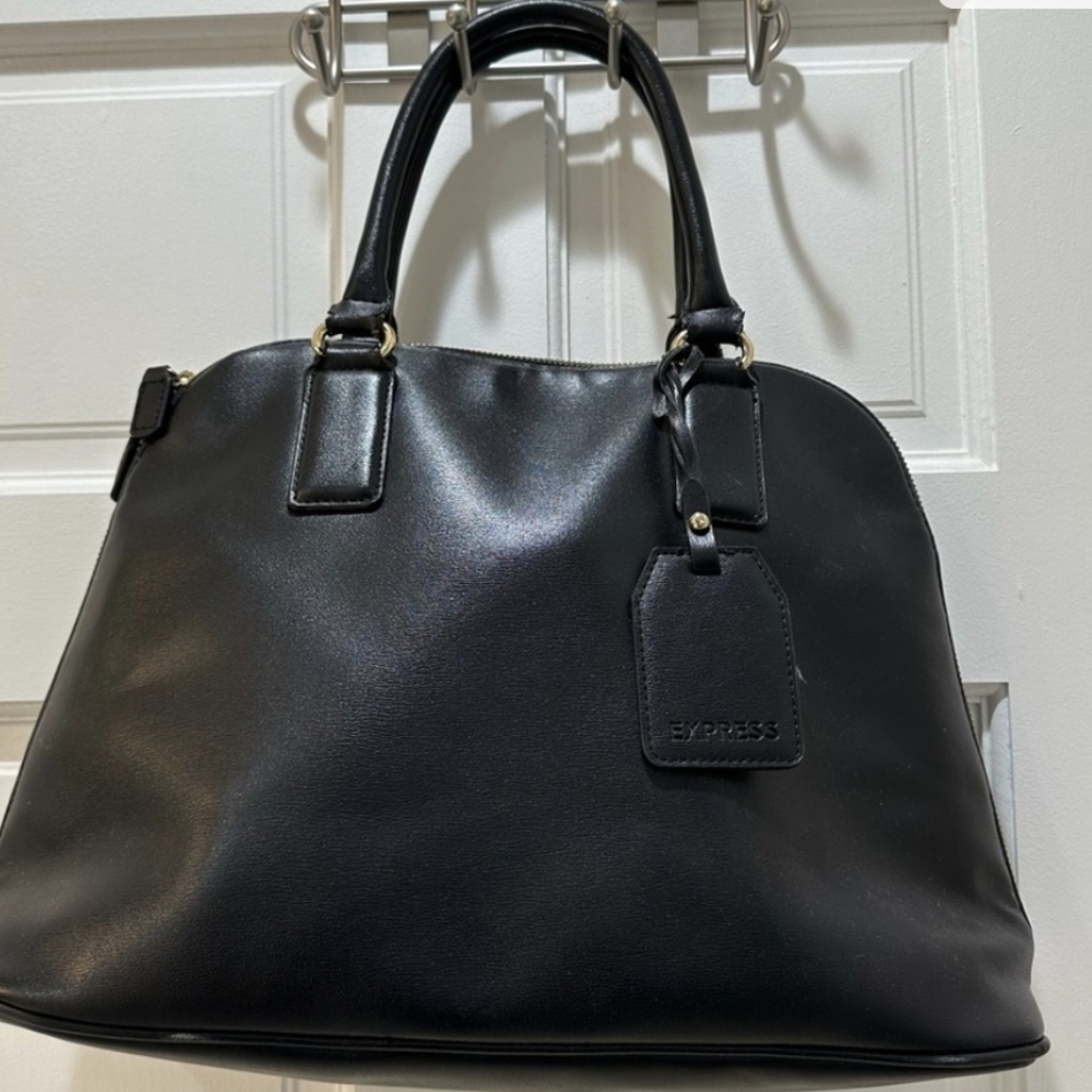 Black Express Tote Bag